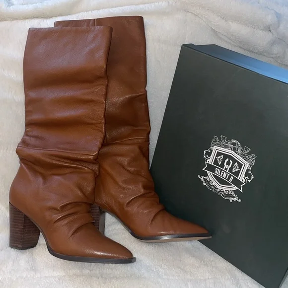 Anthropologie SILENT D INTERNAL Boot in Cognac - Picture 7 of 16